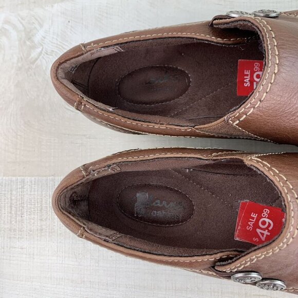 Clarks Bendables Brown Loafers - Picture 7 of 11